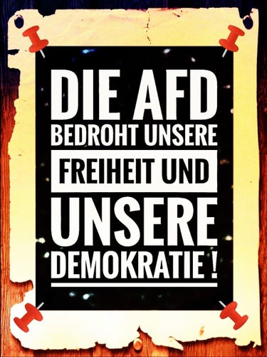 "Die AFD bedroht unsere Freiheit und unsere Demokratie!"