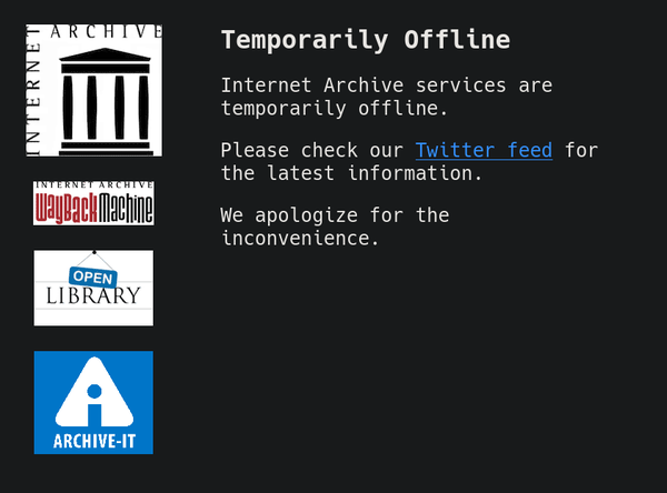 web archive screenshot; the wayback machine is temporarily offline