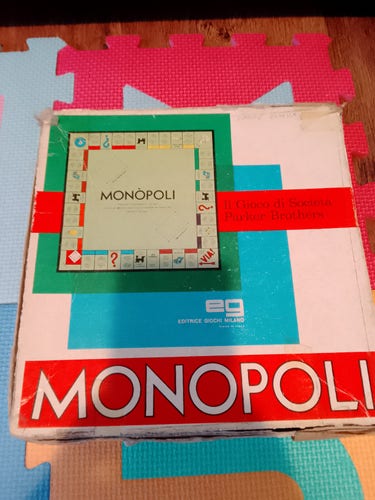 Scatola di Monopoli edizione EG anni 80