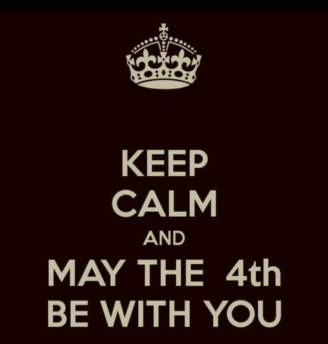 It's Saturday! May The 4th Be With You! 🌠 #Maythe4thBeWithYou #MayTheFourthBeWithYou 😀 #StarWars 