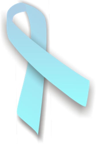 Logo de la Journée internationale sans régime représenté par un ruban bleu clair en forme de boucle sur un fond blanc, typique des rubans de sensibilisation. Le ruban a une texture lisse et est représenté dans un style bidimensionnel.