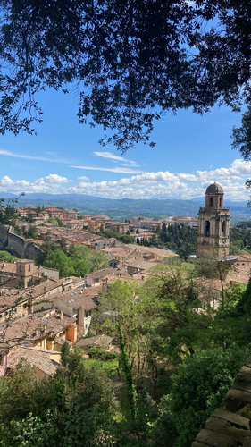 Panorama of Perugia