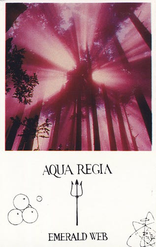 Album cover art for "Aqua Regia" by Emerald Web