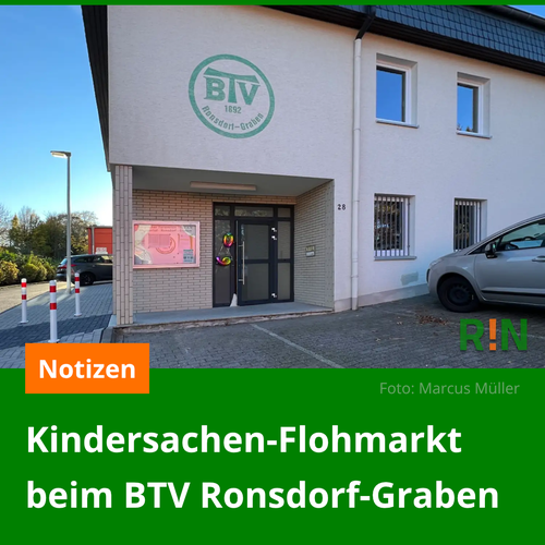 Kindersachen-Flohmarkt beim BTV Ronsdorf-Graben