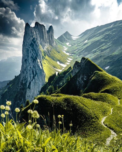 Beautiful Alps, Switzerland 