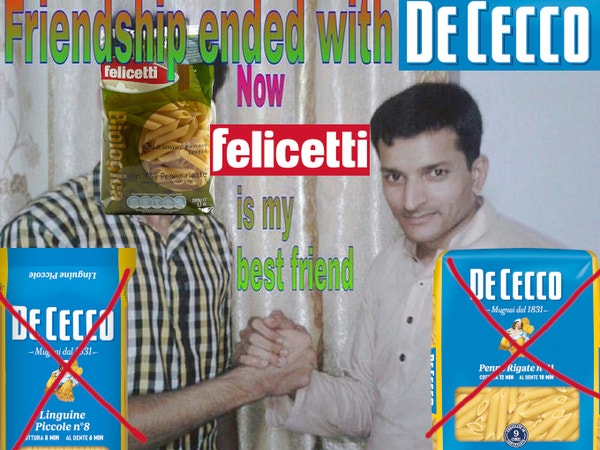 Friendship ended with De Cecco, now felicetti is my best friend