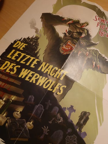 Poster die letzte Nacht des Werwolfs aus Unlock! Heroic Adventures