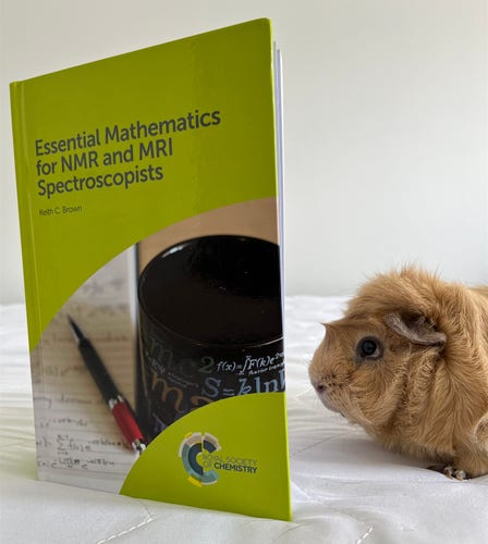 A guinea pig reading, Essential Mathematics for NMR and MRI Spectroscopists