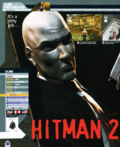 Review for Hitman 2 on GameCube from Cube 21 - August 2003 (UK) 

score: 79%