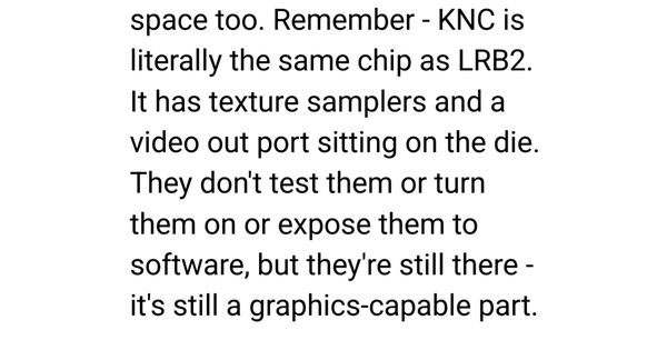 TL;DR: the texture units are unused, but still on the die.