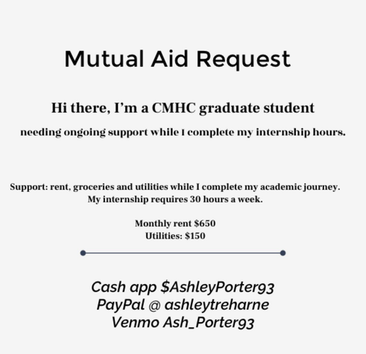 Help with mutual aid 