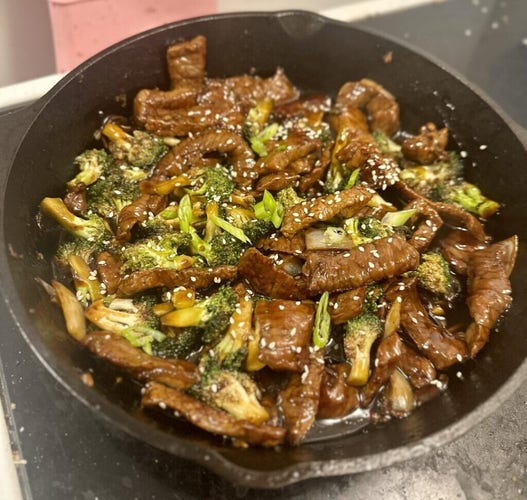 Pretty proud of how good this beef and broccoli turned out!