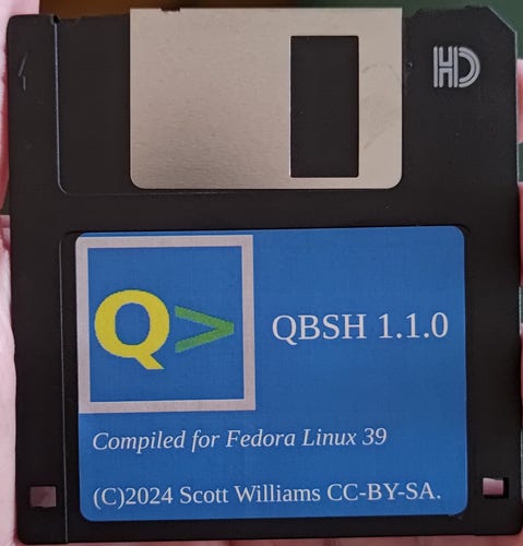 qbsh 1.1.0 on floppy